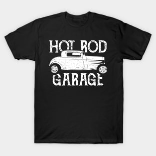 Hot Rod Garage Classic Car T-Shirt